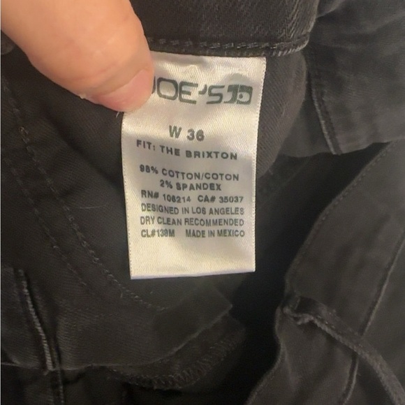 Joe's Jeans Men's Dark Slim Jeans 36 - Picture 2 of 4